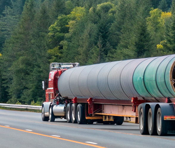 Перевозка негабаритных грузов